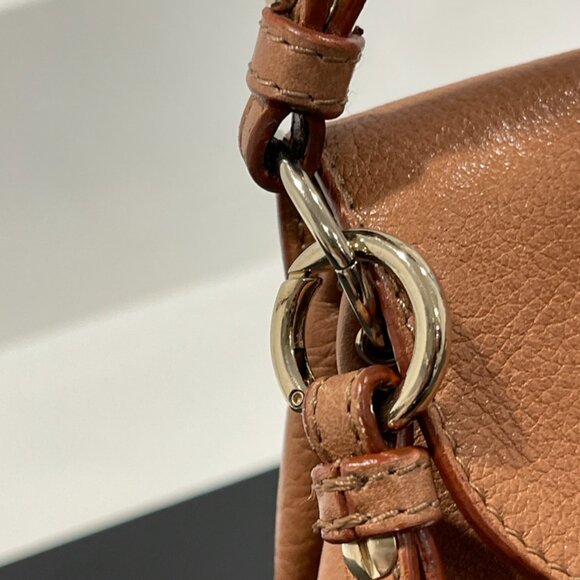 Chloe Lily 2-Way Bag Brown Leather Preloved (JB1100) - Picture 5 of 15